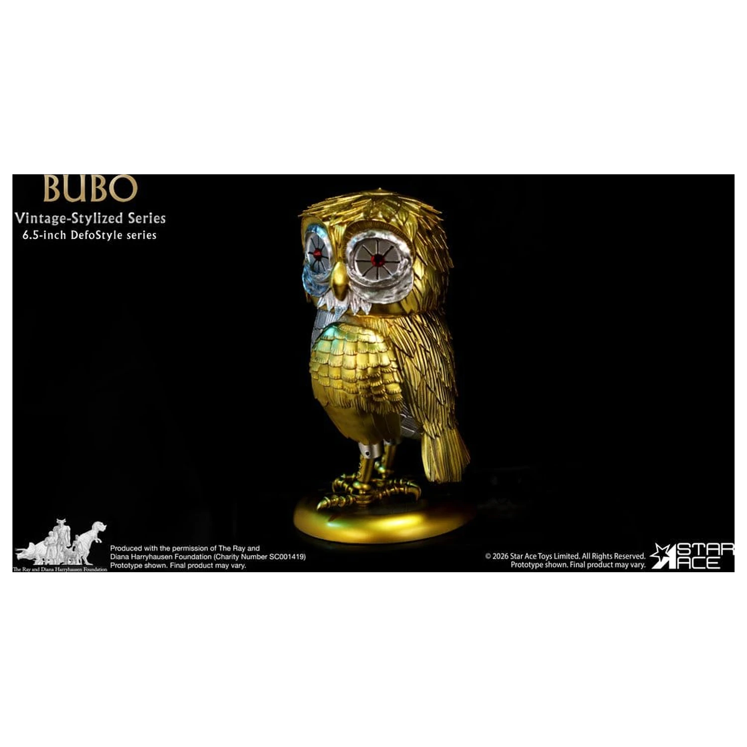 Ray Harryhausen Collection DefoStyle Statueta Soft-vinyl Bubo 17 cm poza produsului