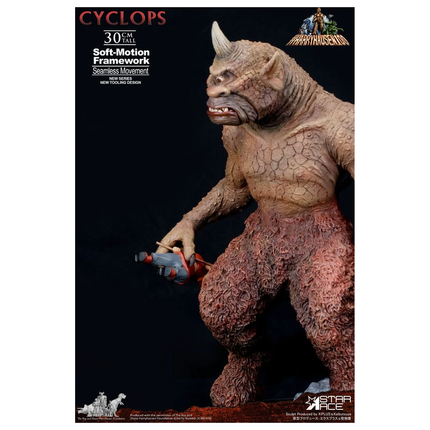 Ray Harryhausen Soft-Motion Series Statuie Cyclops 30 cm poza produsului