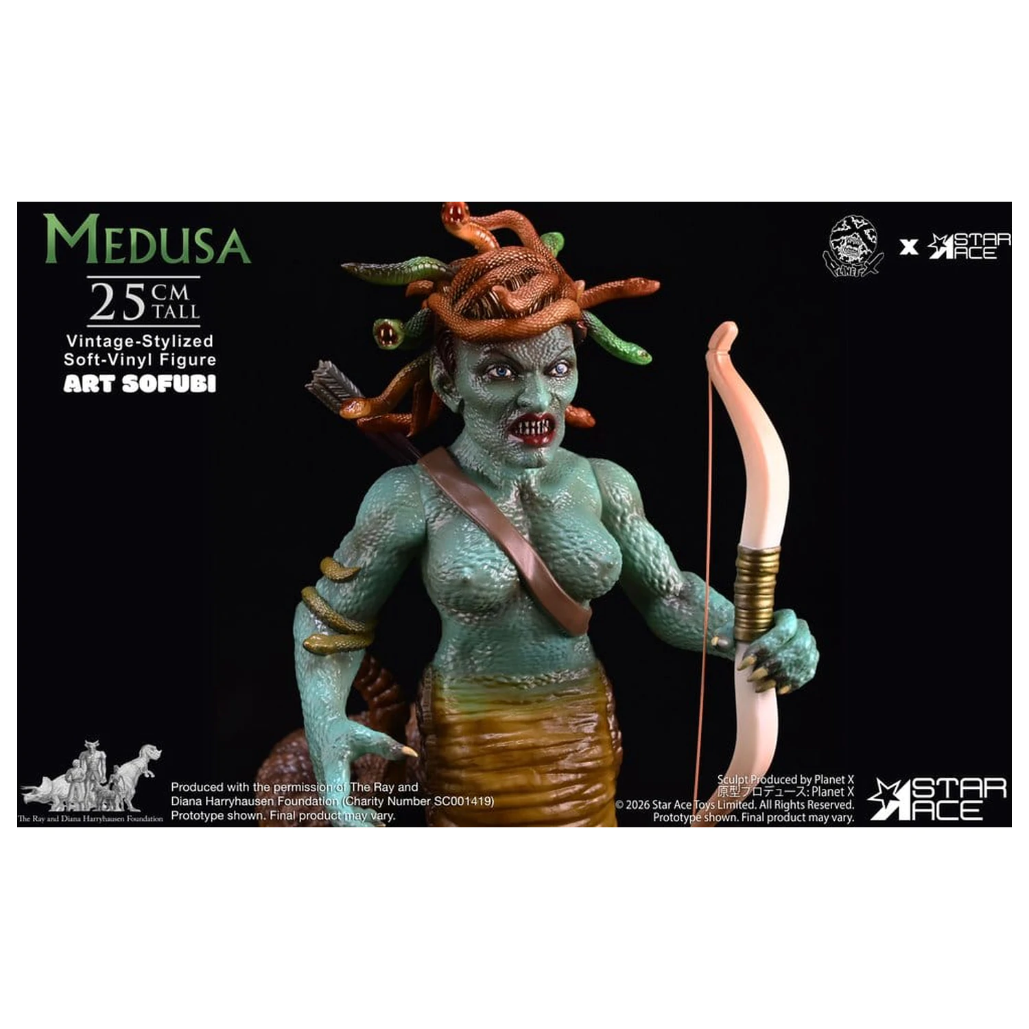 Ray Harryhausen Soft Vinyl Statuie Medusa (Vintage-Style) 25 cm poza produsului