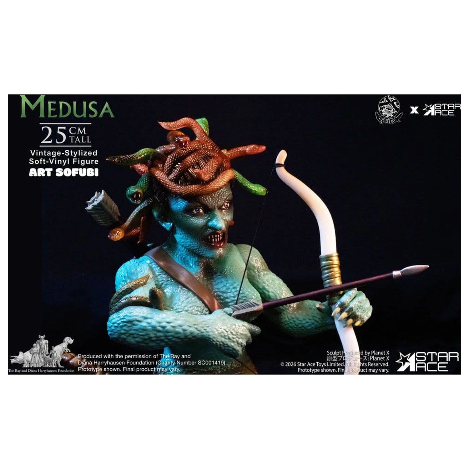 Ray Harryhausen Soft Vinyl Statuie Medusa (Vintage-Style) 25 cm poza produsului