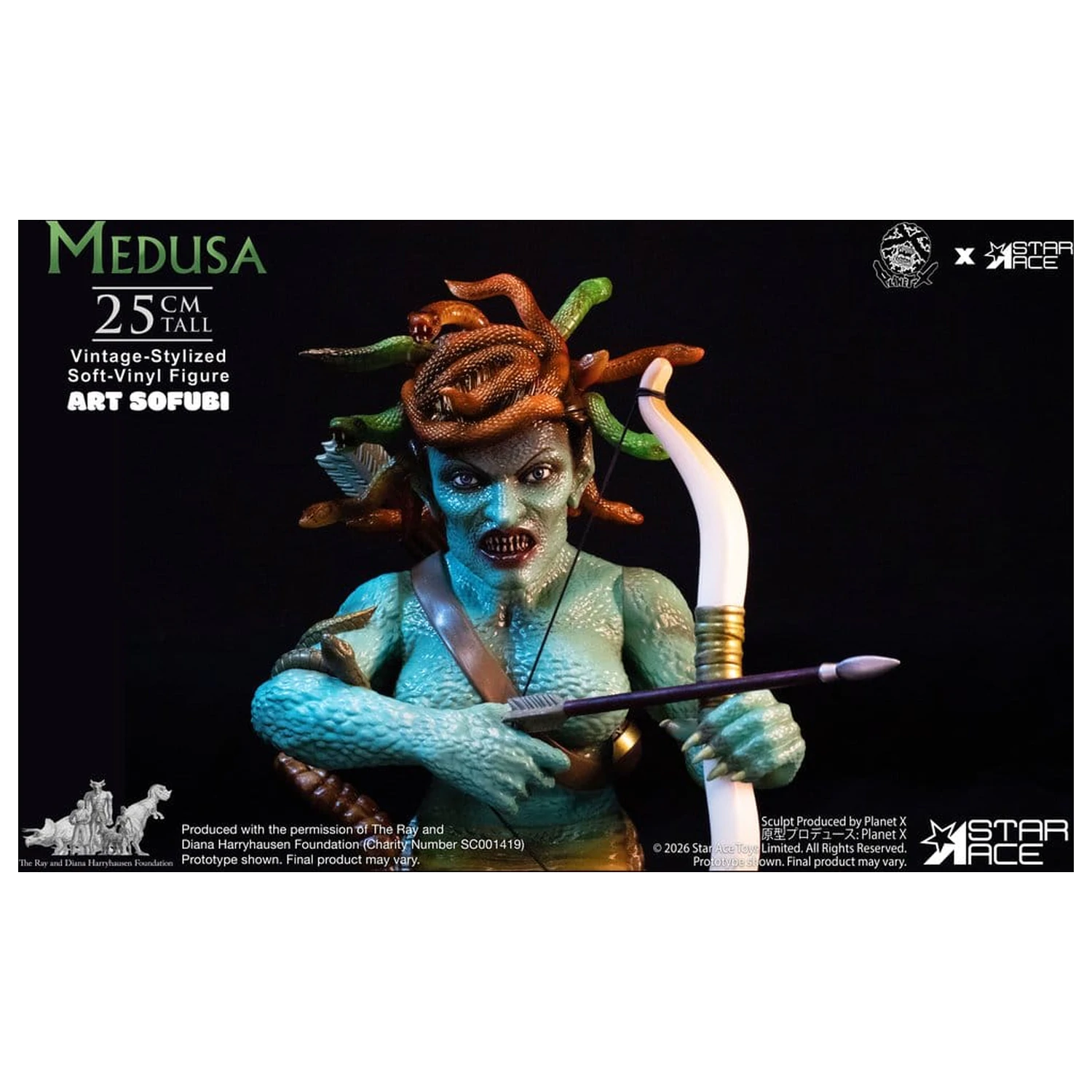 Ray Harryhausen Soft Vinyl Statuie Medusa (Vintage-Style) 25 cm poza produsului