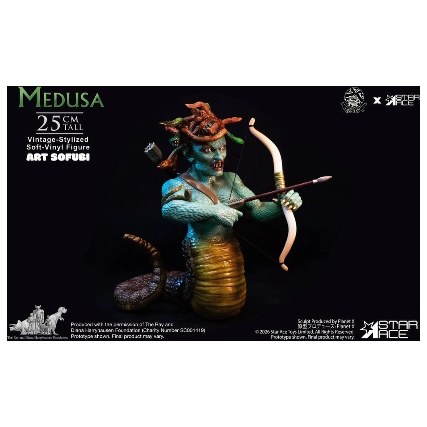 Ray Harryhausen Soft Vinyl Statuie Medusa (Vintage-Style) 25 cm poza produsului