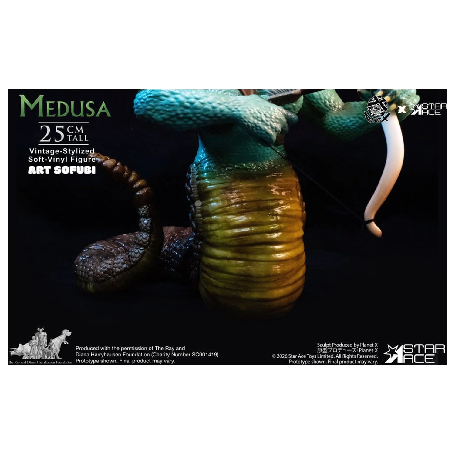 Ray Harryhausen Soft Vinyl Statuie Medusa (Vintage-Style) 25 cm poza produsului