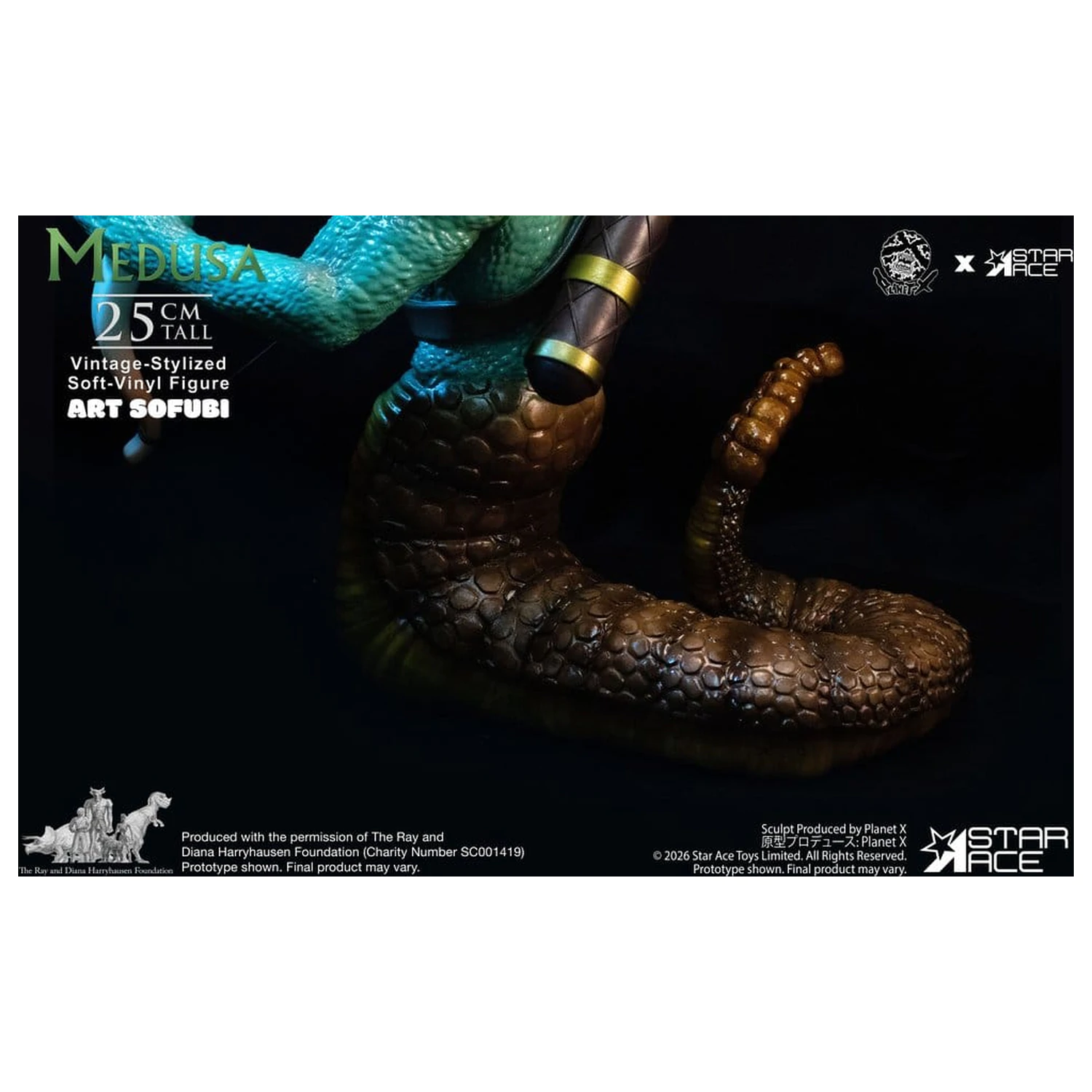 Ray Harryhausen Soft Vinyl Statuie Medusa (Vintage-Style) 25 cm poza produsului