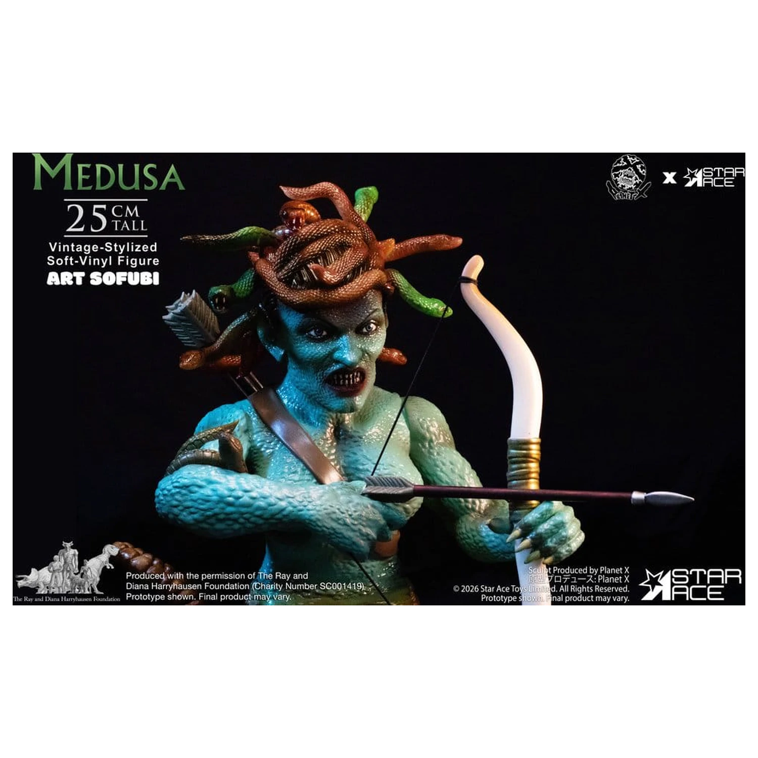 Ray Harryhausen Soft Vinyl Statuie Medusa (Vintage-Style) 25 cm poza produsului