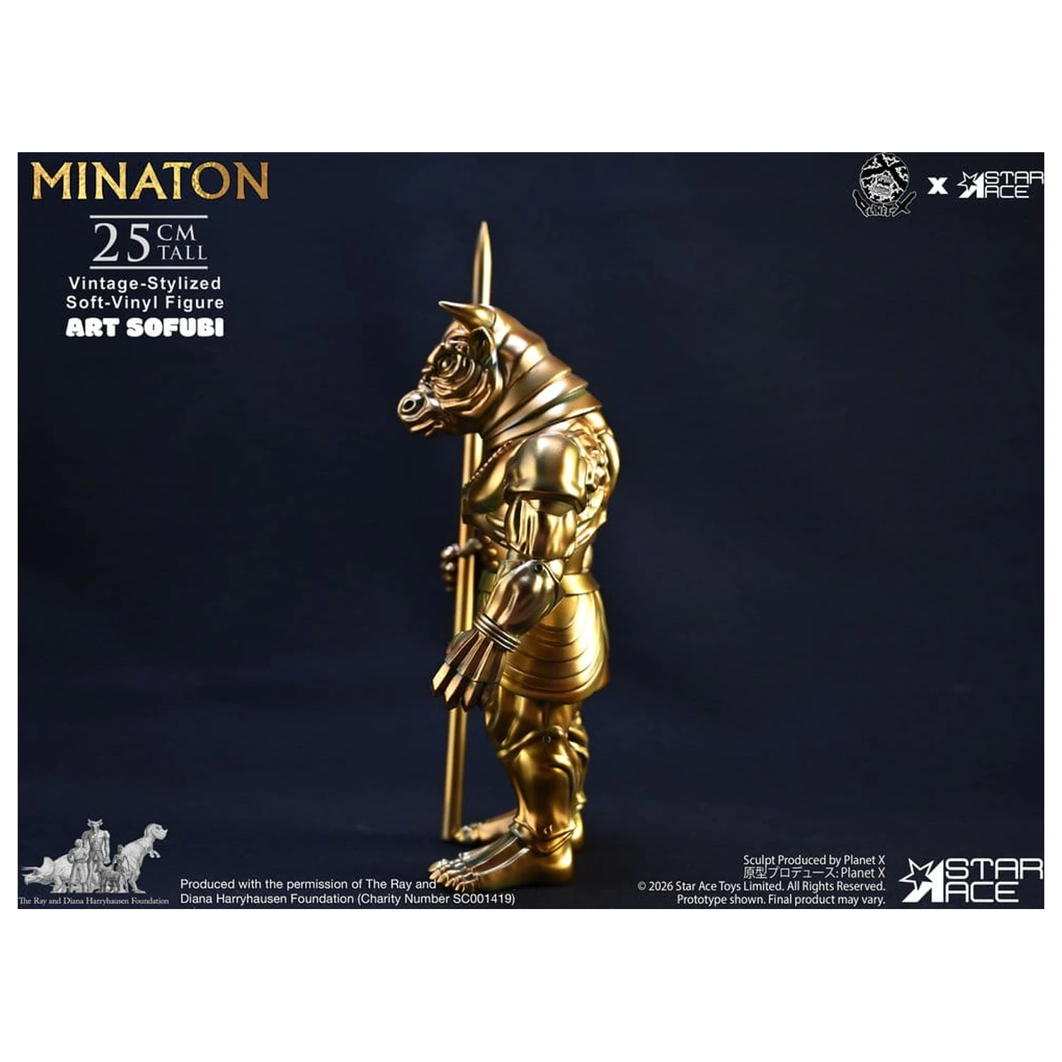 Ray Harryhausen Statueta de Vinil Moale Minaton Vintage-Style 25 cm poza produsului