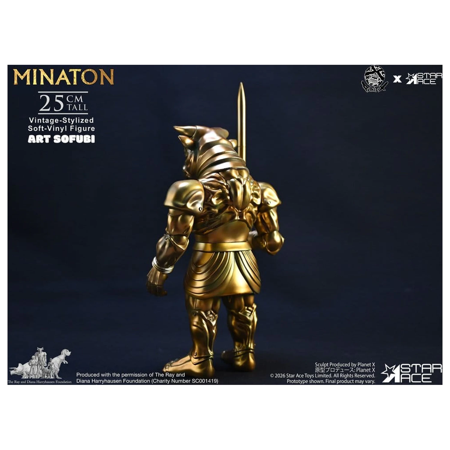 Ray Harryhausen Statueta de Vinil Moale Minaton Vintage-Style 25 cm poza produsului