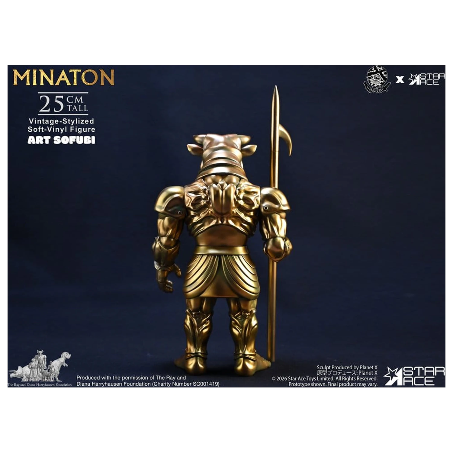 Ray Harryhausen Statueta de Vinil Moale Minaton Vintage-Style 25 cm poza produsului