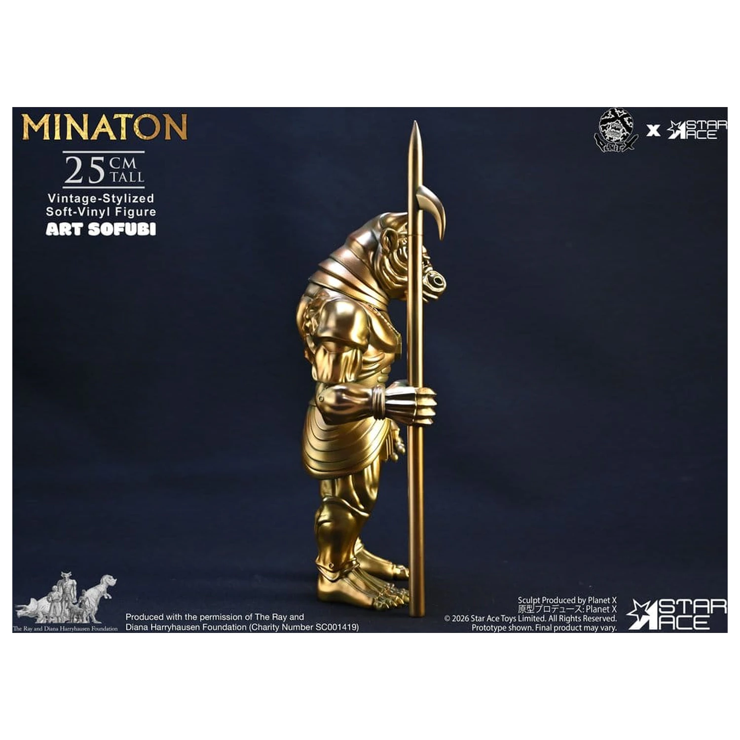 Ray Harryhausen Statueta de Vinil Moale Minaton Vintage-Style 25 cm poza produsului