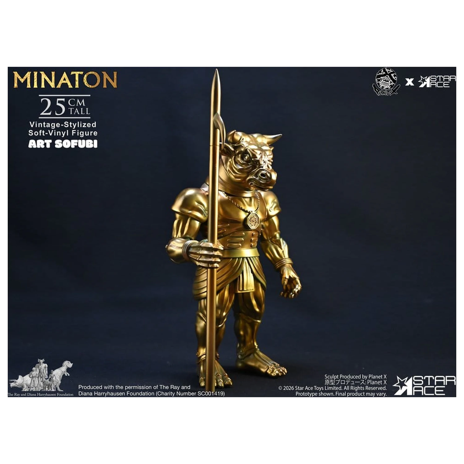 Ray Harryhausen Statueta de Vinil Moale Minaton Vintage-Style 25 cm poza produsului