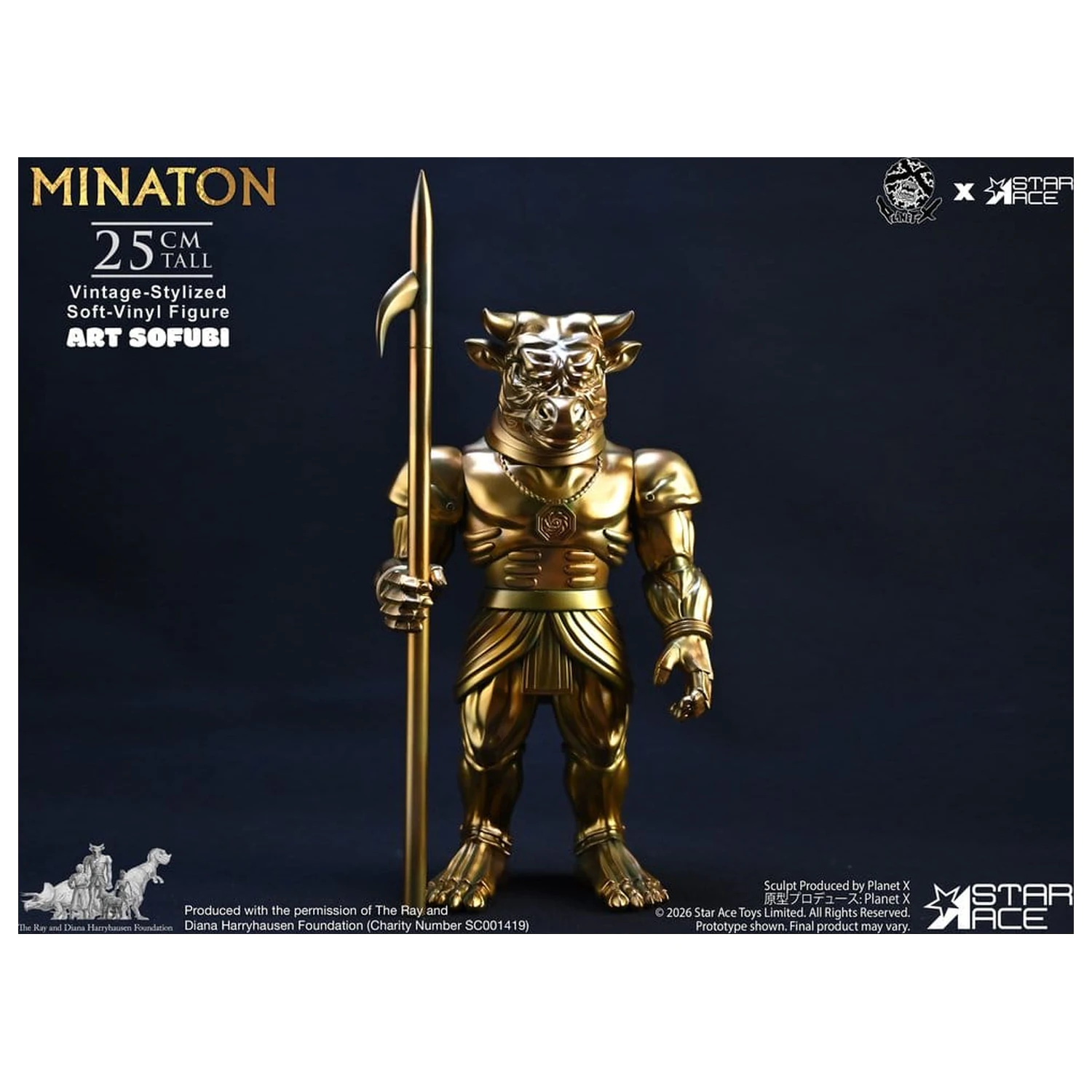 Ray Harryhausen Statueta de Vinil Moale Minaton Vintage-Style 25 cm poza produsului
