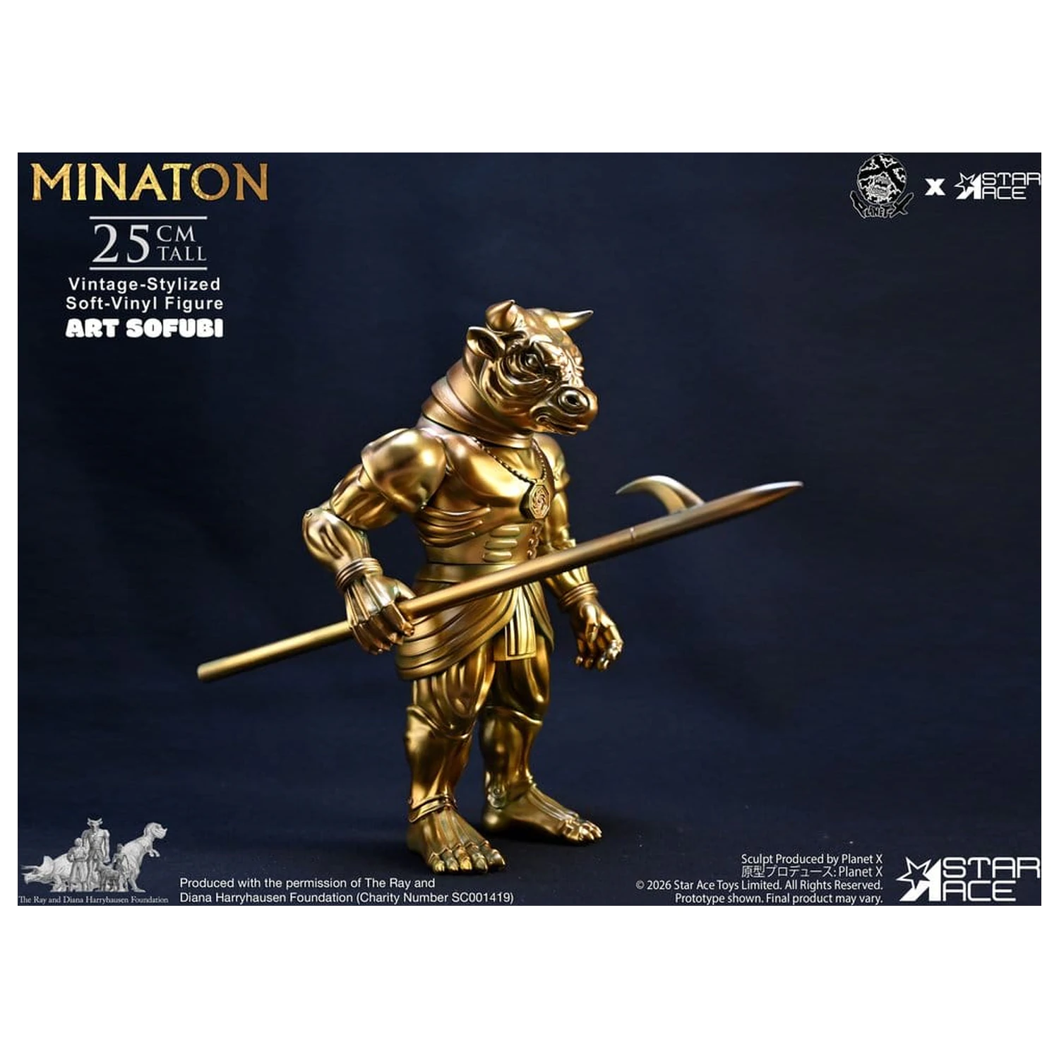 Ray Harryhausen Statueta de Vinil Moale Minaton Vintage-Style 25 cm poza produsului