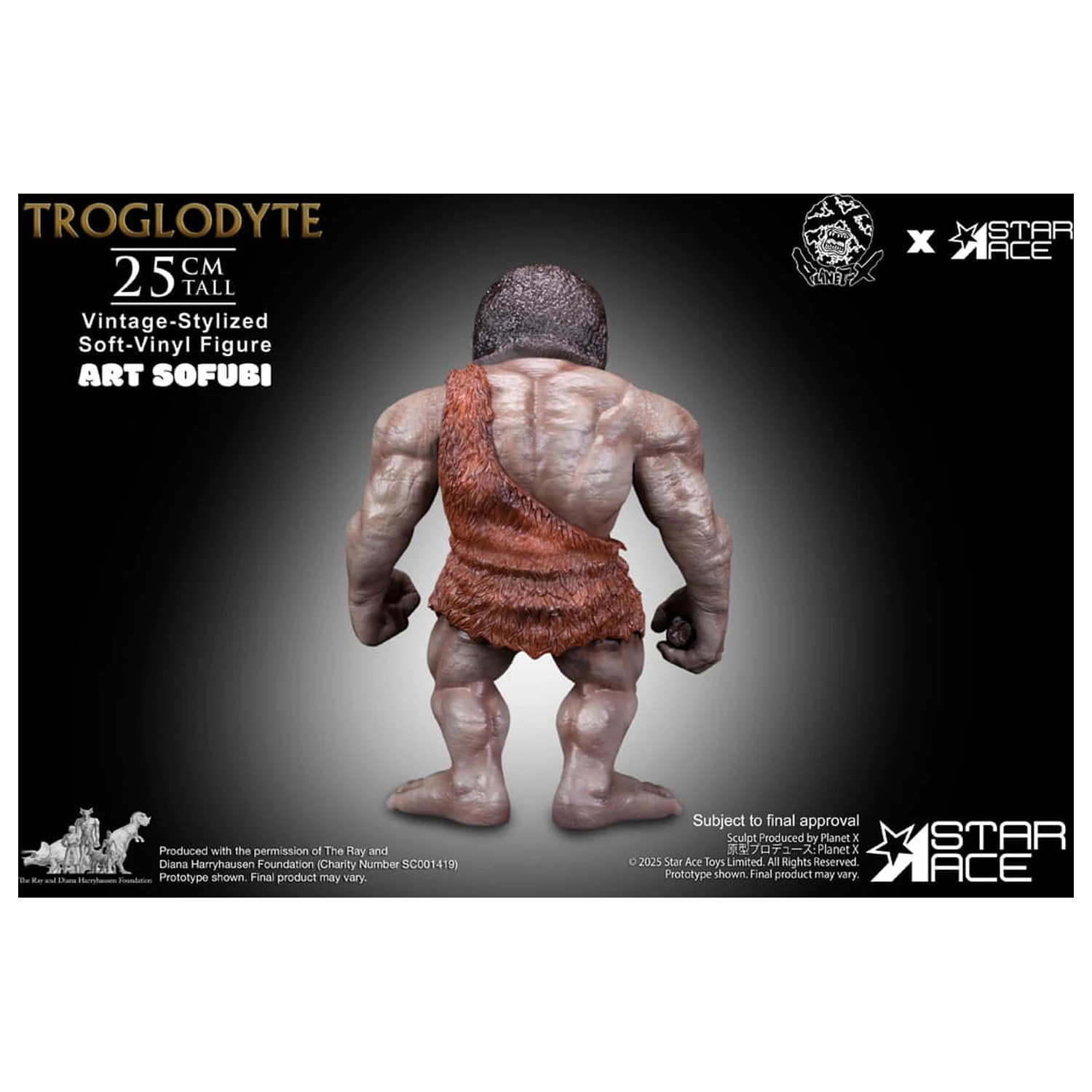 Ray Harryhausen Soft Vinyl Statuie Troglodit (Vintage-Style) 25 cm poza produsului