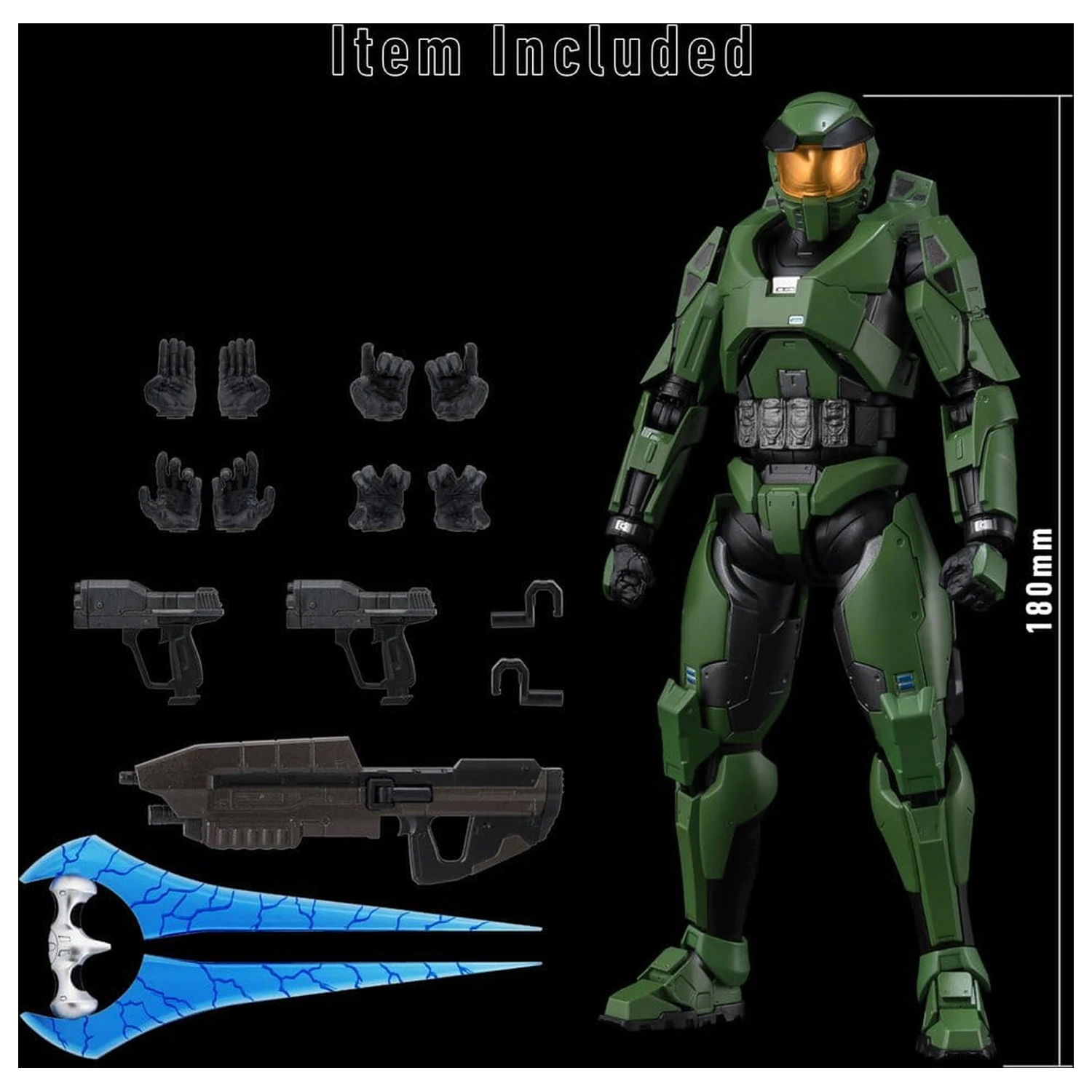 RE:EDIT Halo Figurina de actiune 1/12 Chief Mjolnir Mark V Recolor Ver. 18 cm poza produsului