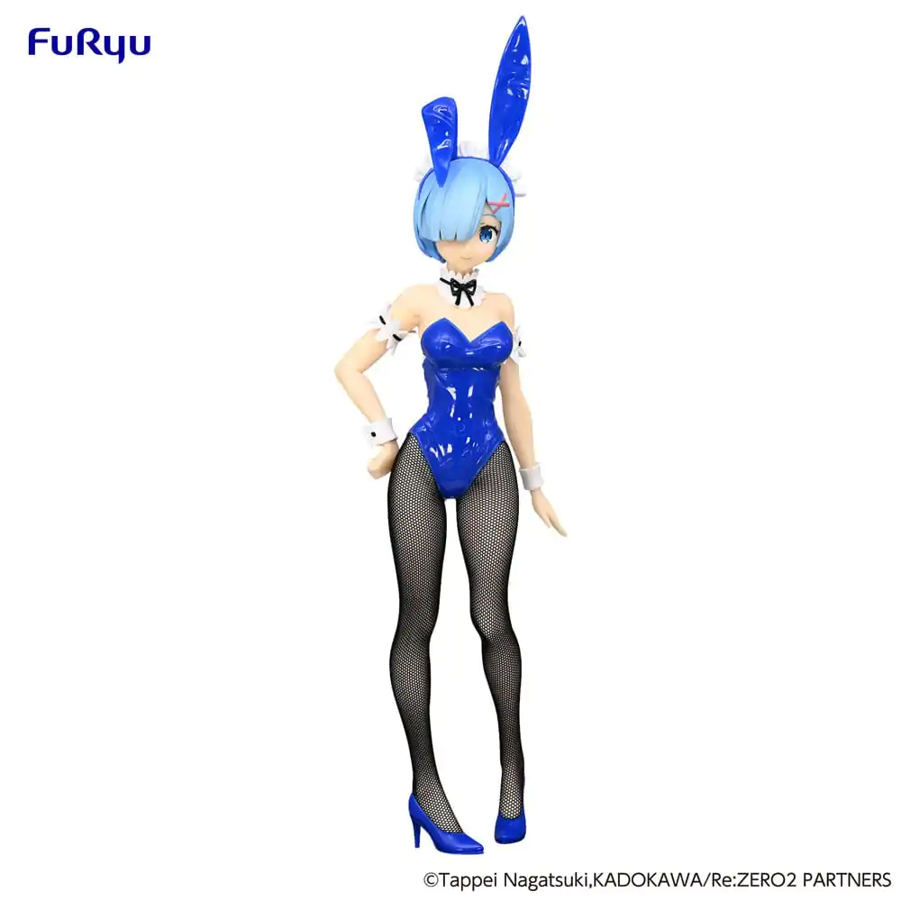 Re:Zero Statuie PVC BiCute Bunnies Rem Blue Color Ver. 30 cm poza produsului