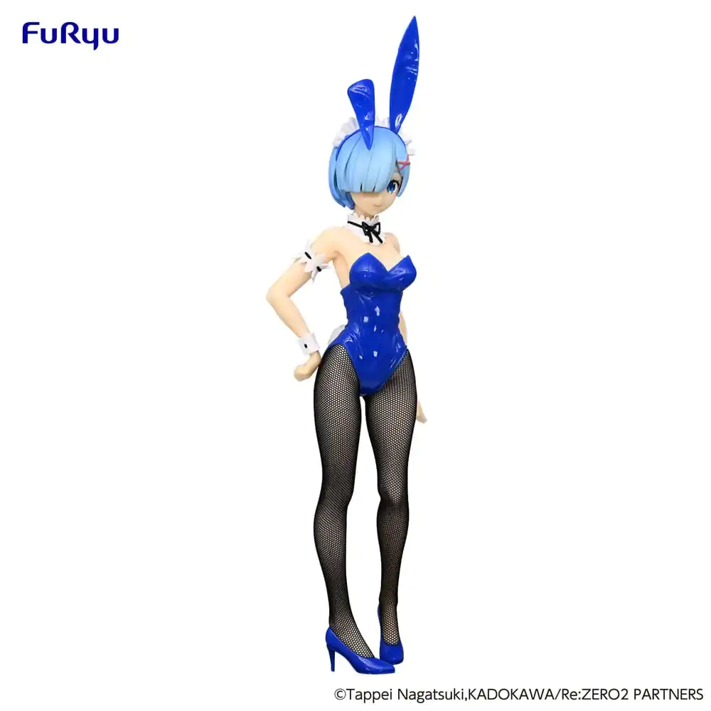 Re:Zero Statuie PVC BiCute Bunnies Rem Blue Color Ver. 30 cm poza produsului