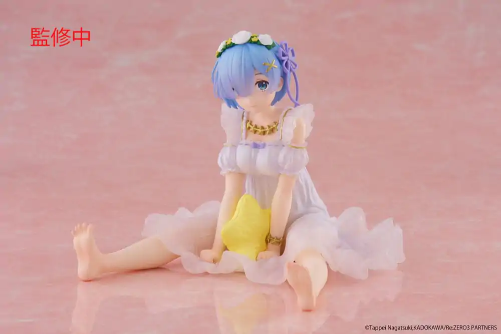 Re:Zero Statuetă PVC Precious Desktop Figurina Drăguță Rem Star Dreamy Ver. 13 cm poza produsului