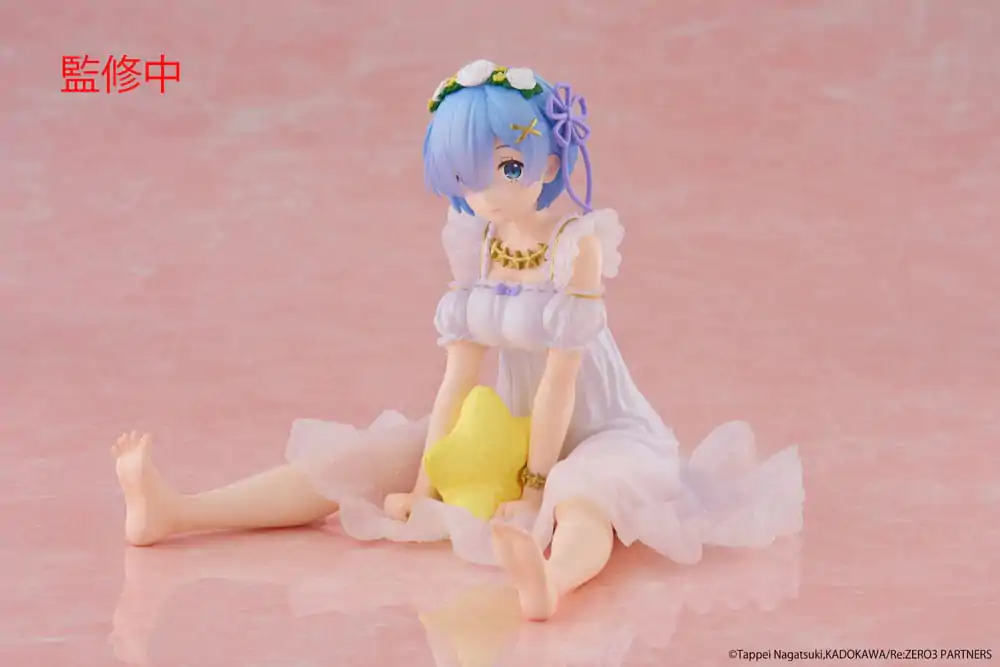 Re:Zero Statuetă PVC Precious Desktop Figurina Drăguță Rem Star Dreamy Ver. 13 cm poza produsului