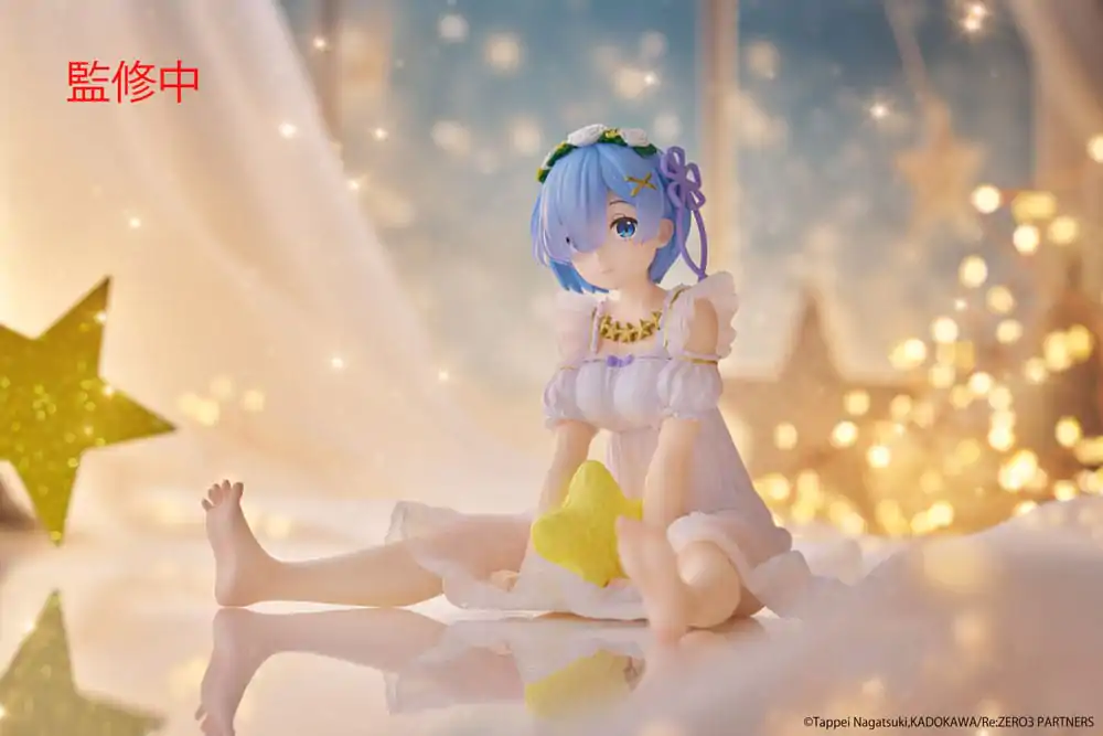 Re:Zero Statuetă PVC Precious Desktop Figurina Drăguță Rem Star Dreamy Ver. 13 cm poza produsului