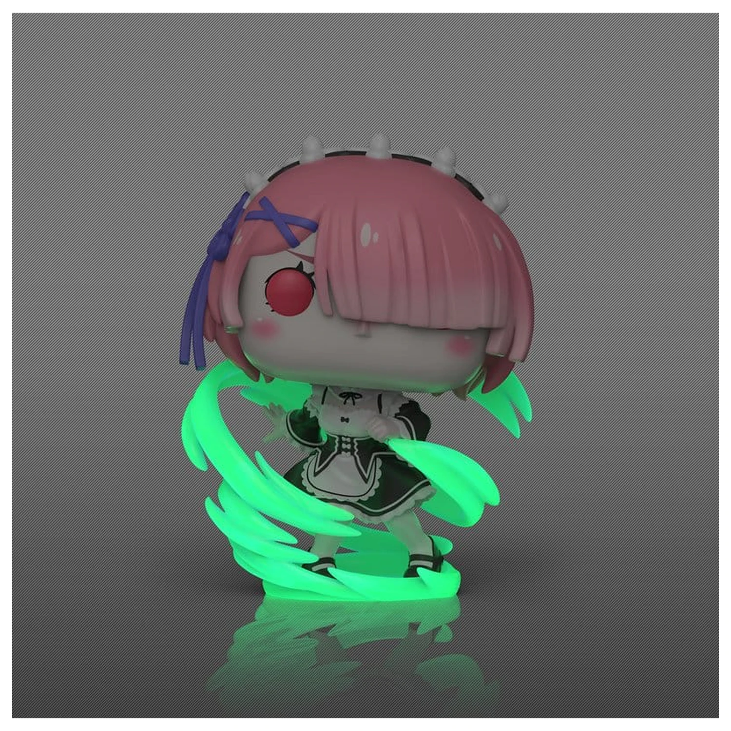 Re:Zero Funko POP! Plus figurina de vinil Ram (Wind Magic) (Glow) Exclusiv 9 cm poza produsului