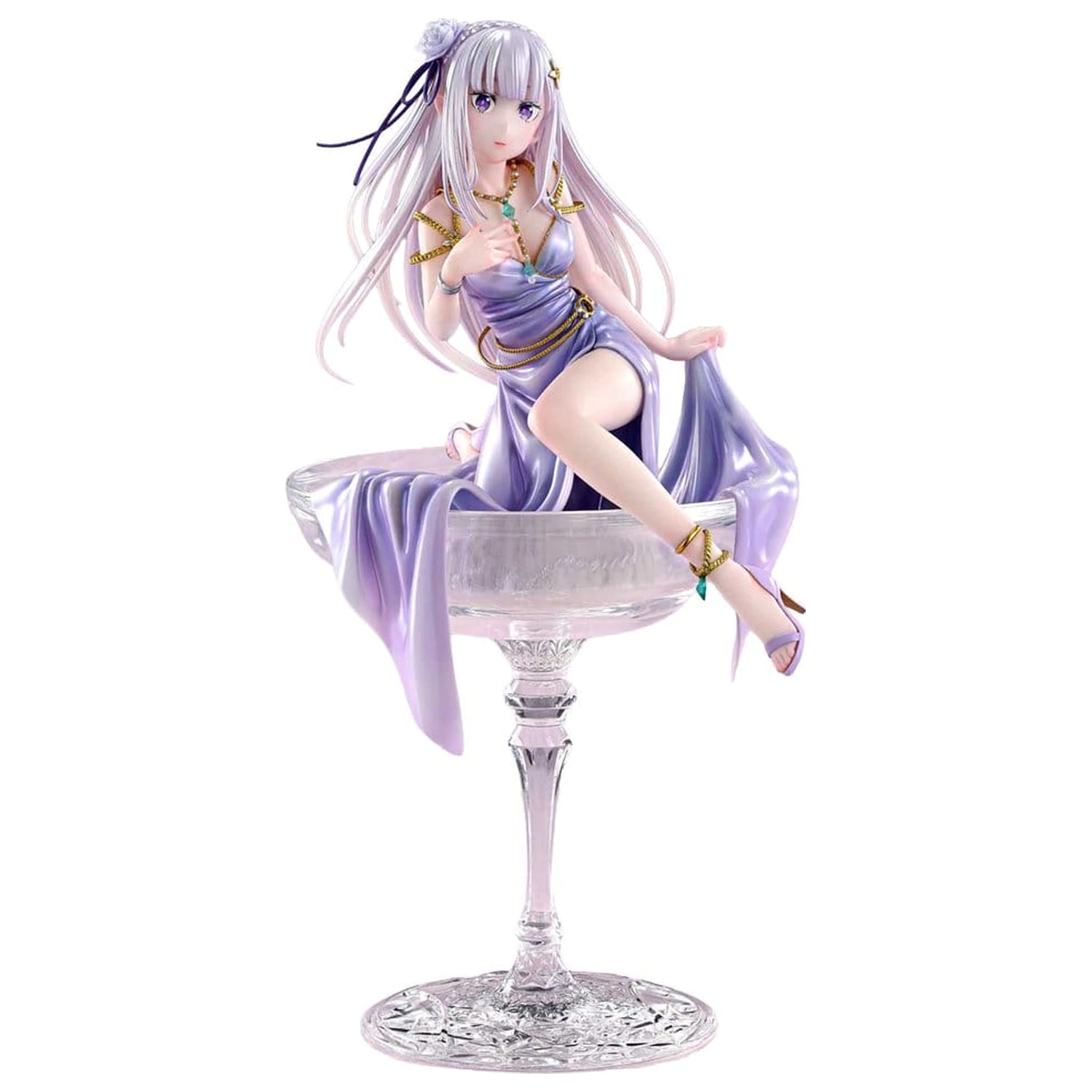 Re:Zero Prisma Wing Statuie 1/7 Emilia Glass Edition 29 cm poza produsului