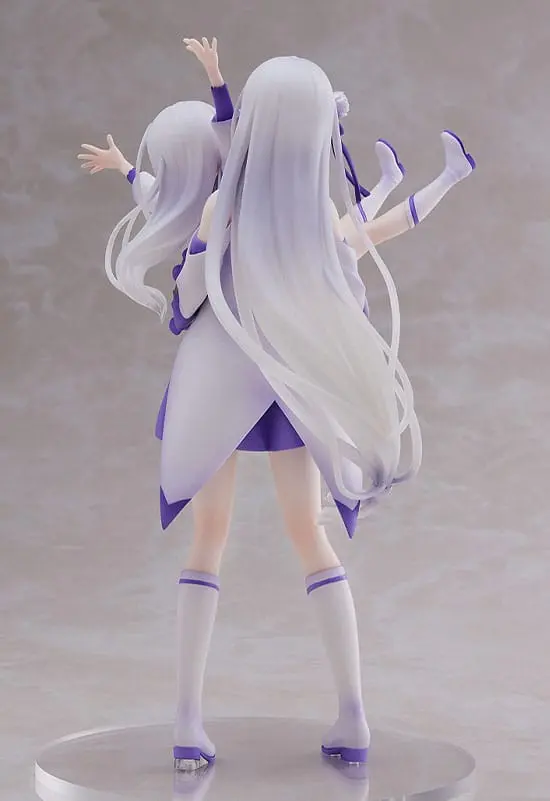 Re:Zero Starting Life in Another World statuie PVC 1/7 Emilia & Childhood Emilia 24 cm poza produsului