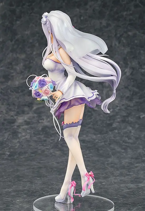 Re:ZERO -Starting Life in Another World- Statuie PVC 1/7 Emilia Wedding Ver. 25 cm poza produsului