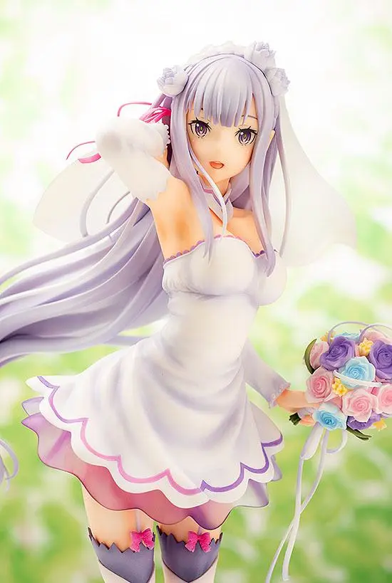 Re:ZERO -Starting Life in Another World- Statuie PVC 1/7 Emilia Wedding Ver. 25 cm poza produsului