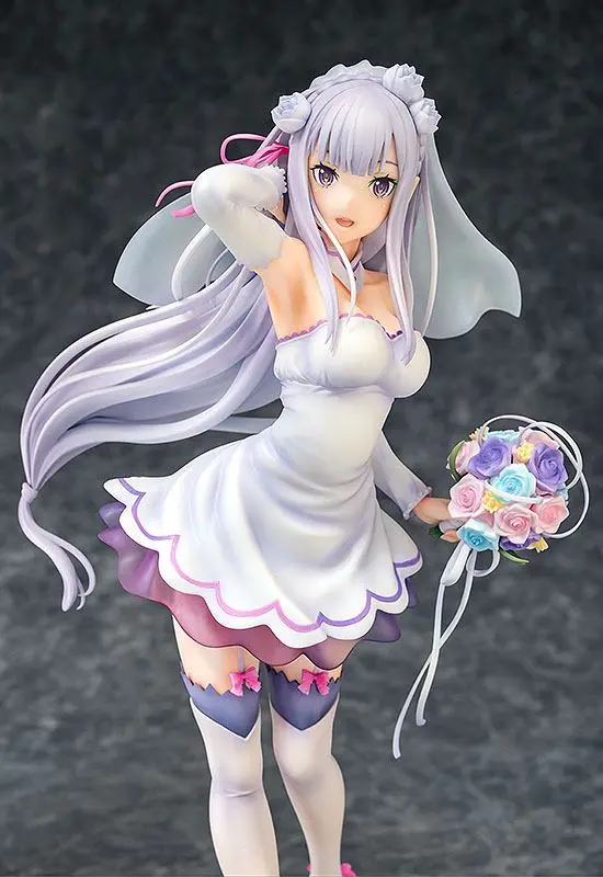 Re:ZERO -Starting Life in Another World- Statuie PVC 1/7 Emilia Wedding Ver. 25 cm poza produsului