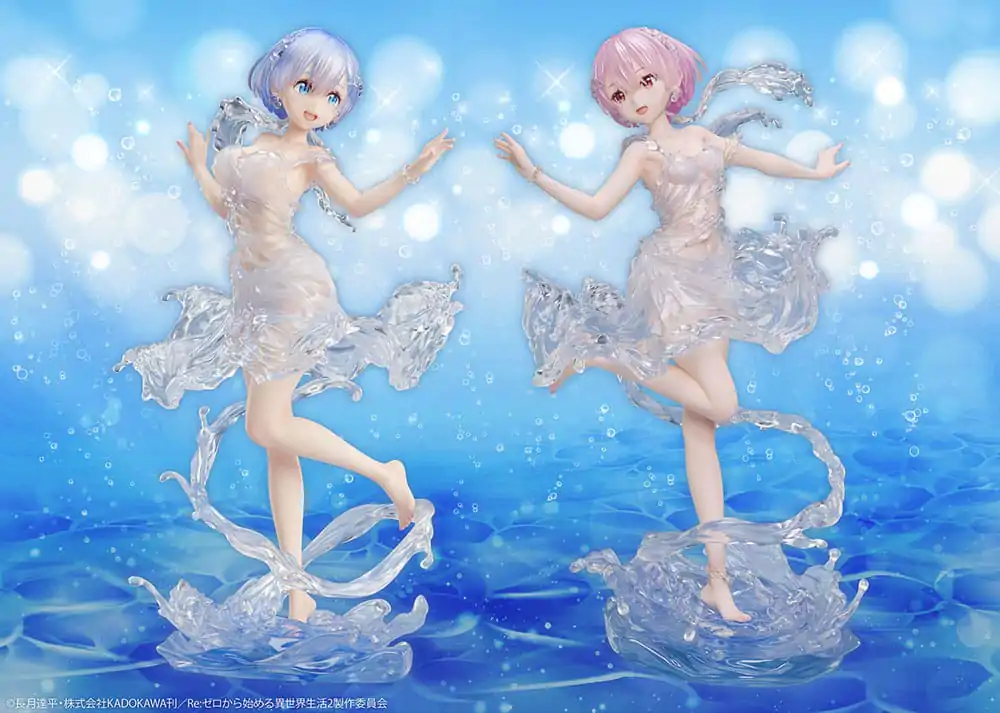 Re:Zero Starting Life in Another World Statuie PVC 1/7 Ram Aqua Dress 23 cm poza produsului