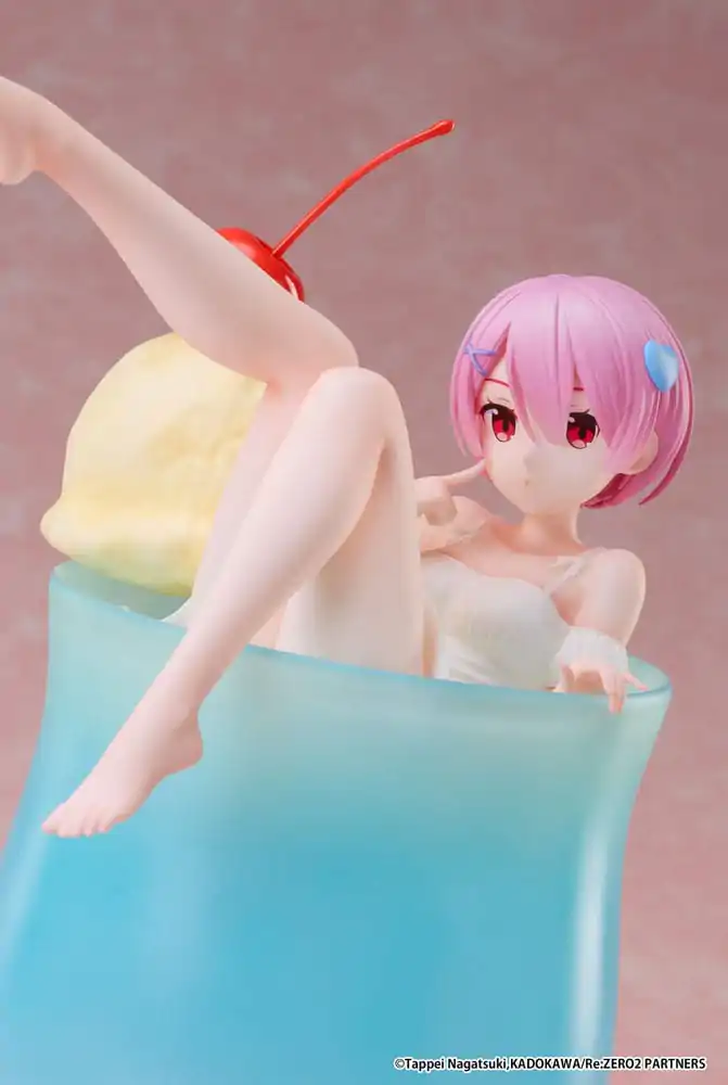 Re:Zero Starting Life in another World Statuie PVC 1/7 Ram Cream Soda Ver. 21 cm poza produsului