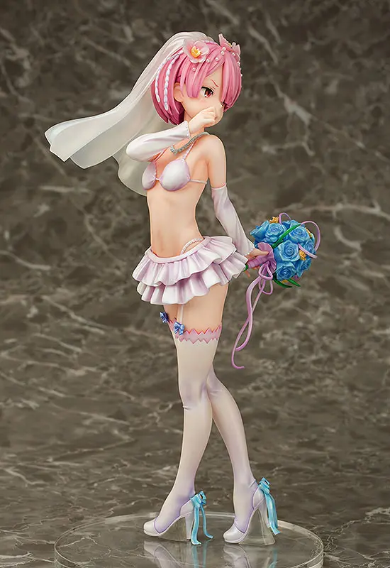 Re:ZERO -Starting Life in Another World- Statuie PVC 1/7 Ram Wedding Ver. 22 cm poza produsului