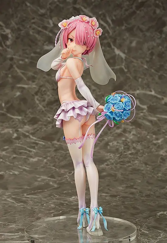 Re:ZERO -Starting Life in Another World- Statuie PVC 1/7 Ram Wedding Ver. 22 cm poza produsului