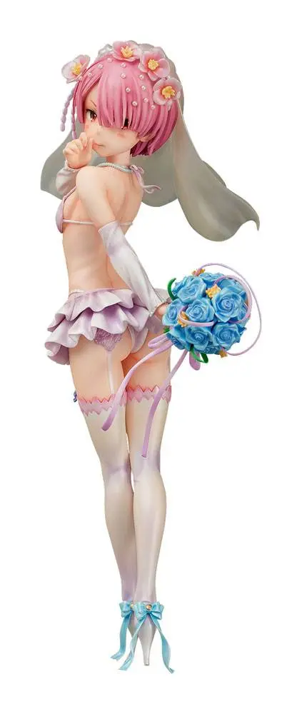 Re:ZERO -Starting Life in Another World- Statuie PVC 1/7 Ram Wedding Ver. 22 cm poza produsului