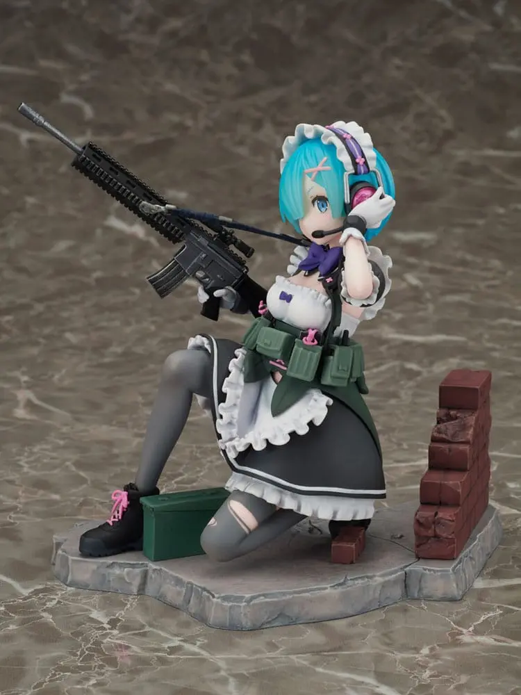 Re:Zero Starting Life in Another World Statuie PVC 1/7 Rem Military Ver. 16 cm poza produsului