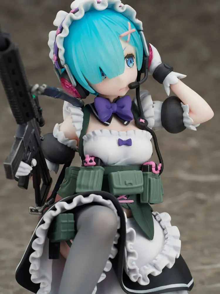 Re:Zero Starting Life in Another World Statuie PVC 1/7 Rem Military Ver. 16 cm poza produsului