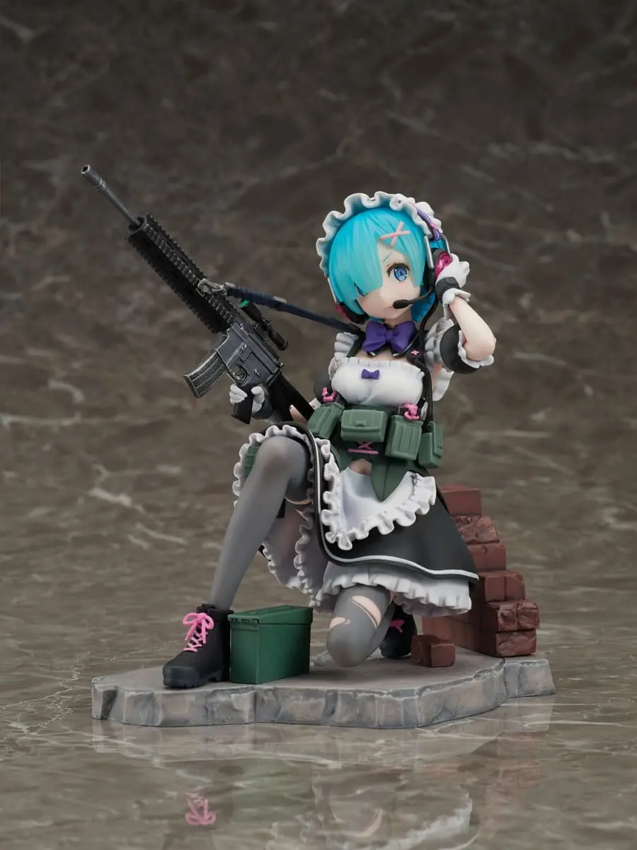 Re:Zero Starting Life in Another World Statuie PVC 1/7 Rem Military Ver. 16 cm poza produsului