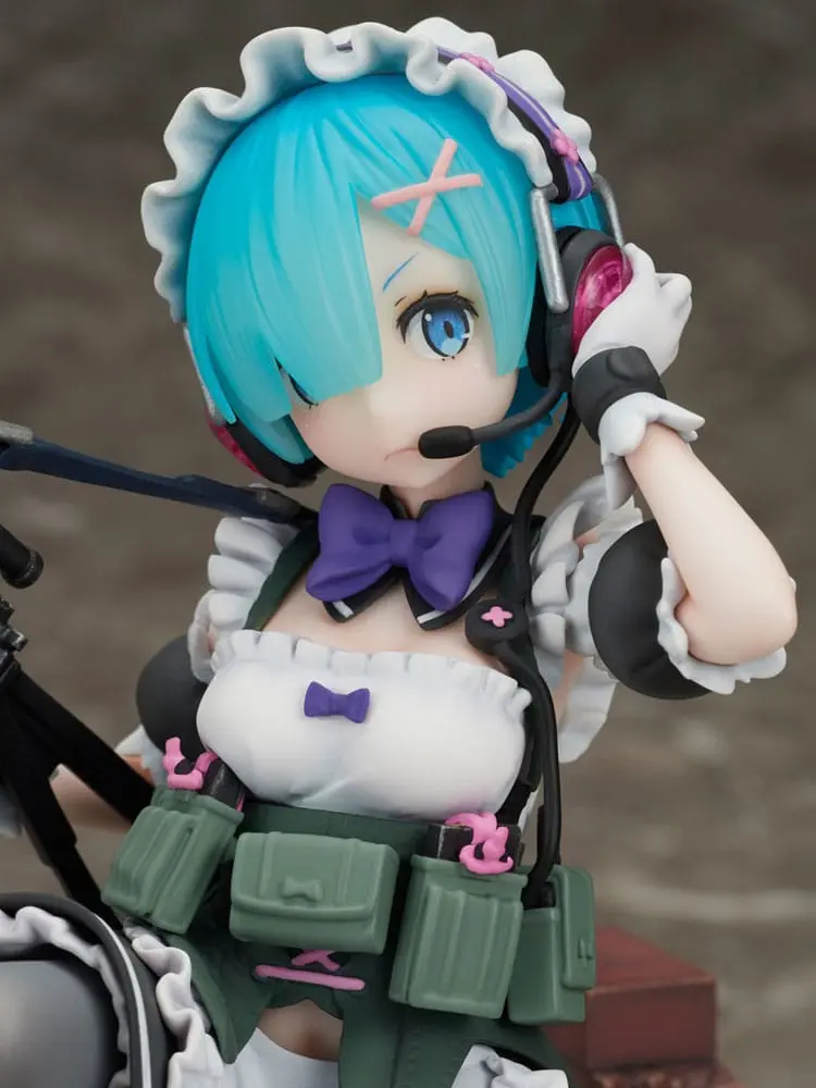 Re:Zero Starting Life in Another World Statuie PVC 1/7 Rem Military Ver. 16 cm poza produsului