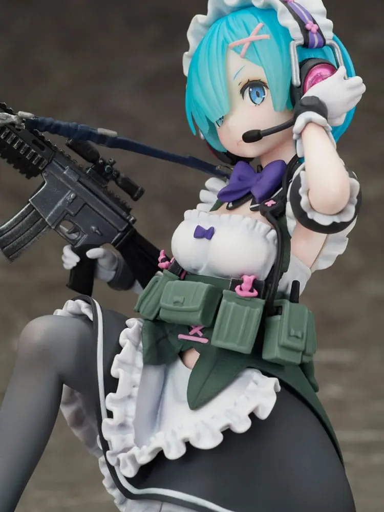 Re:Zero Starting Life in Another World Statuie PVC 1/7 Rem Military Ver. 16 cm poza produsului