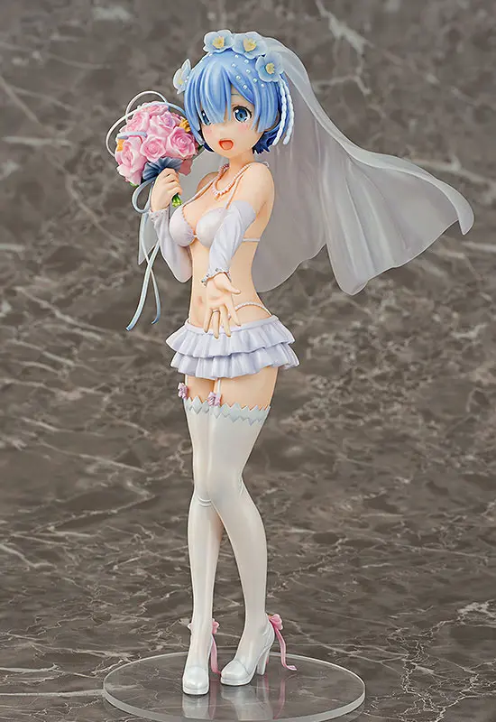 Re:ZERO -Starting Life in Another World- Statuie PVC 1/7 Rem Wedding Ver. 22 cm poza produsului