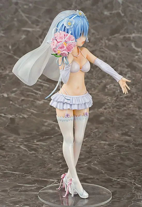 Re:ZERO -Starting Life in Another World- Statuie PVC 1/7 Rem Wedding Ver. 22 cm poza produsului