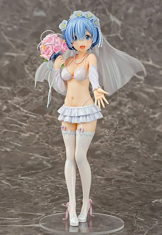 Re:ZERO -Starting Life in Another World- Statuie PVC 1/7 Rem Wedding Ver. 22 cm poza produsului