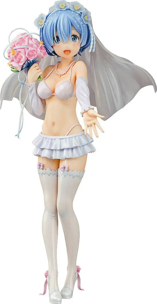 Re:ZERO -Starting Life in Another World- Statuie PVC 1/7 Rem Wedding Ver. 22 cm poza produsului