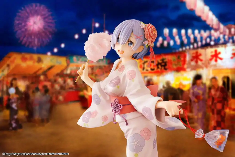 Re:ZERO -Starting Life in Another World- Statuie PVC 1/8 Rem Yukata Ver. Renewal Package Edition 23 cm poza produsului