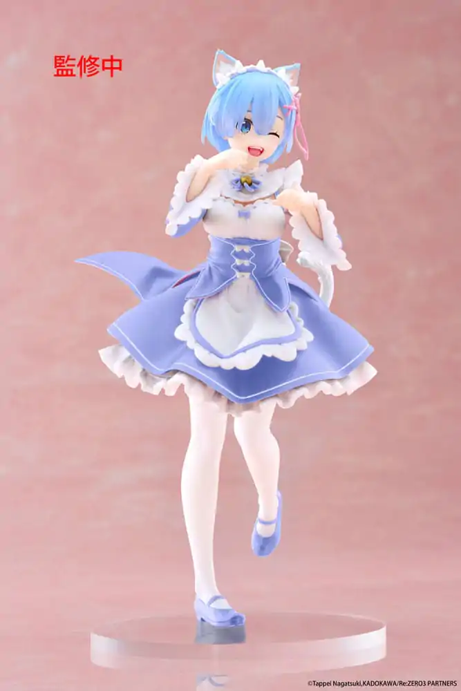 Re:Zero Starting Life in Another World Coreful PVC Statuie Rem Cat Maid Ver. Renewal 18 cm poza produsului