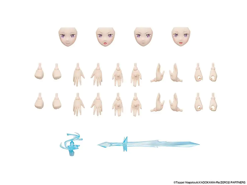Re:Zero Starting Life in Another World Kit Model Plastic Emilia DX Ver. 16 cm poza produsului