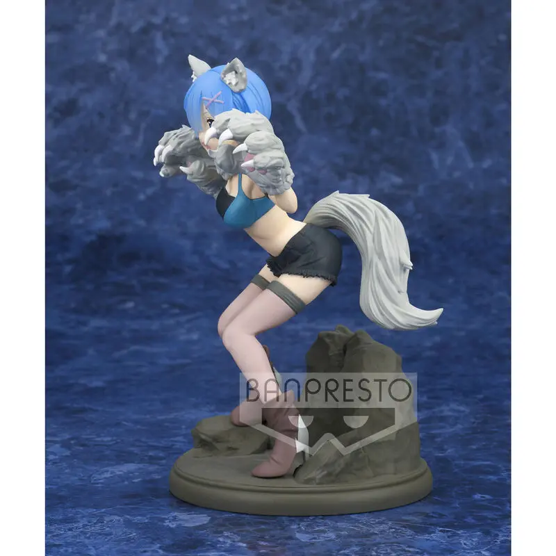 Re: Zero Starting Life in Another World Espresto est-Monster Motions Statuie PVC Rem 18 cm poza produsului