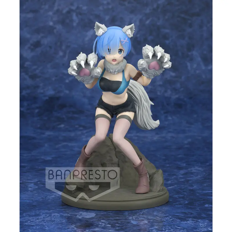 Re: Zero Starting Life in Another World Espresto est-Monster Motions Statuie PVC Rem 18 cm poza produsului