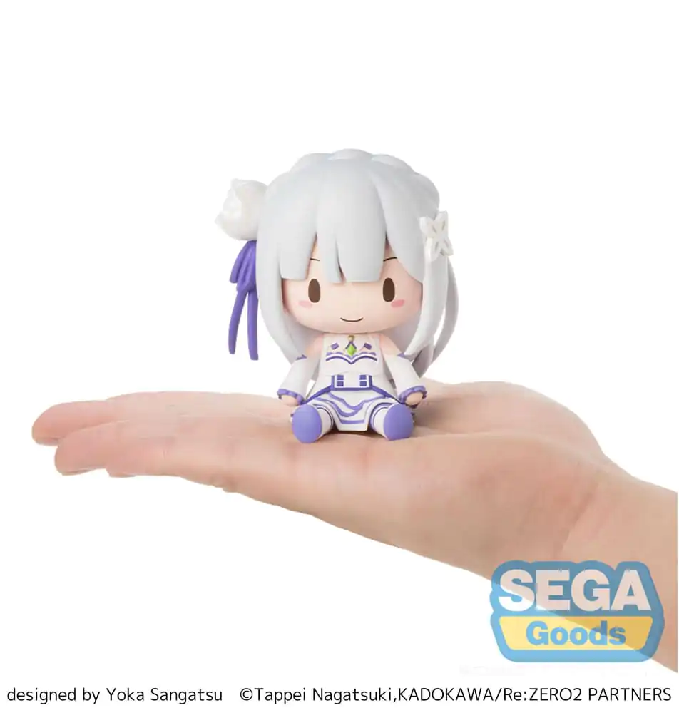 Re:Zero Starting Life in Another World Fuwa Petit Chibi Figurină Emilia 8 cm poza produsului