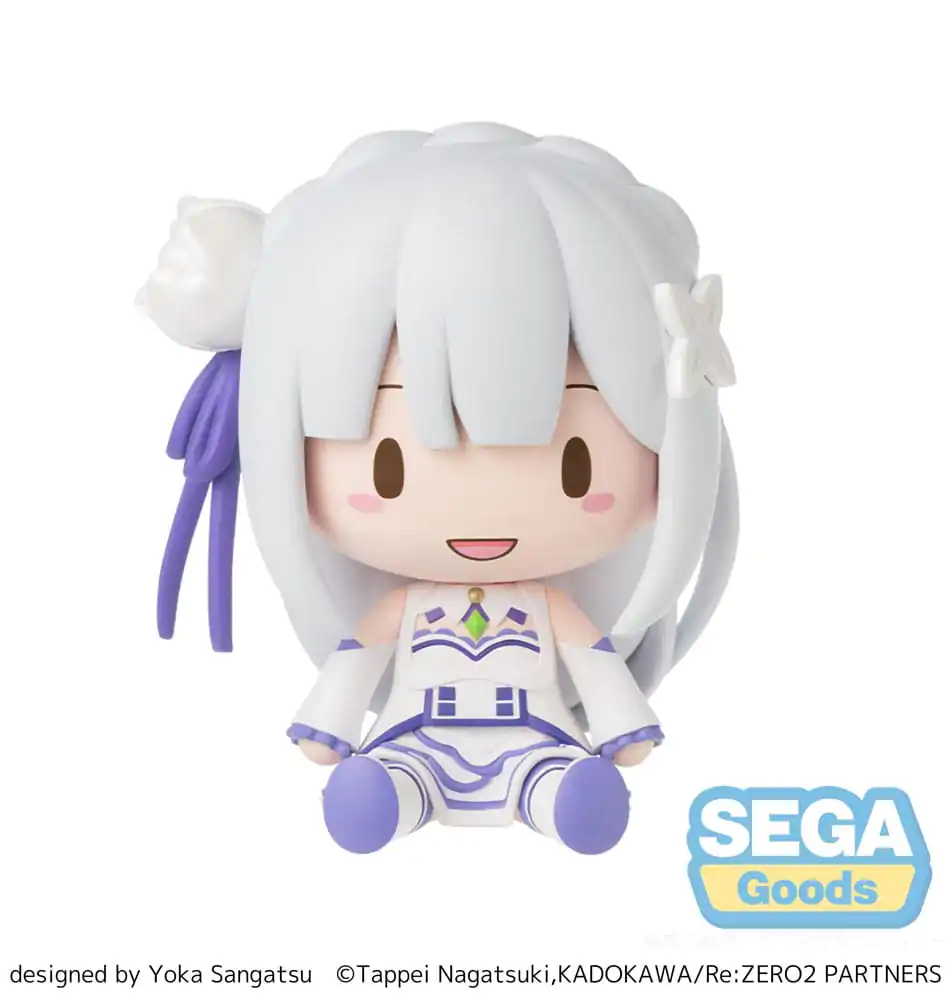Re:Zero Starting Life in Another World Fuwa Petit Chibi Figurină Emilia 8 cm poza produsului